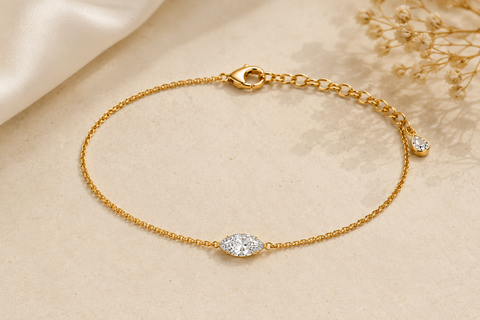 Moissanit Armband Amelie