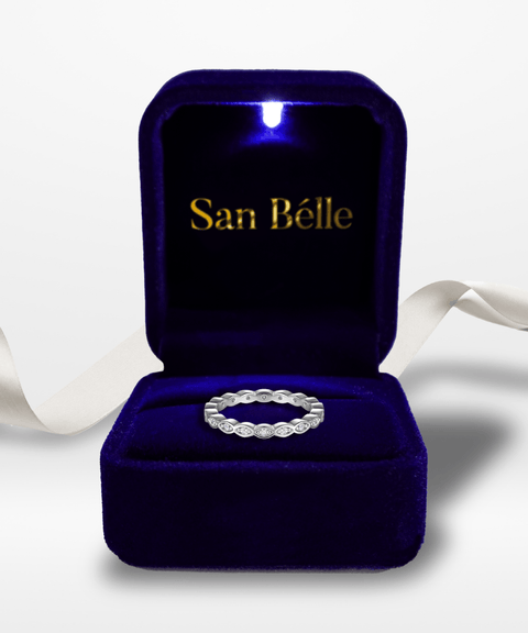 Pierścionek z moissanitem Arise