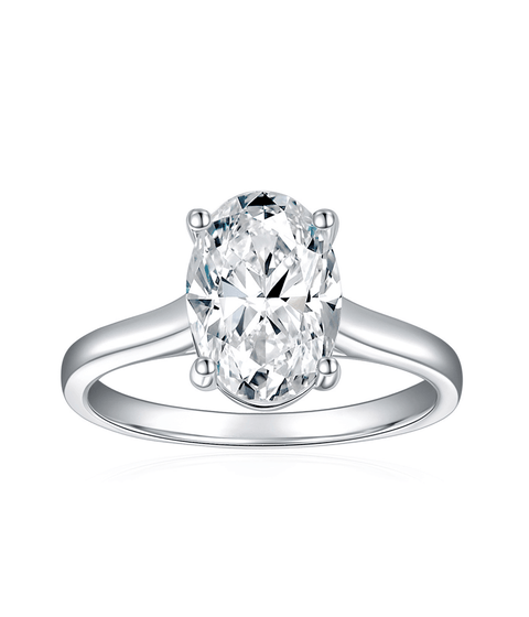 Pierścionek Moissanit Claire