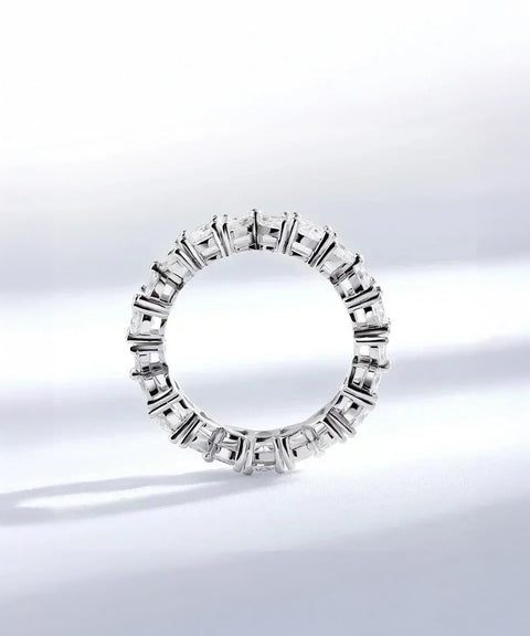 Pierścionek moissanitowy Liora