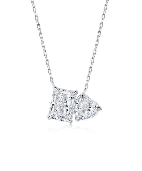 Naszyjnik z moissanitu Tivona