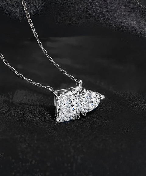 Naszyjnik z moissanitu Tivona