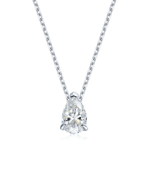 Naszyjnik z moissanitu Fiora