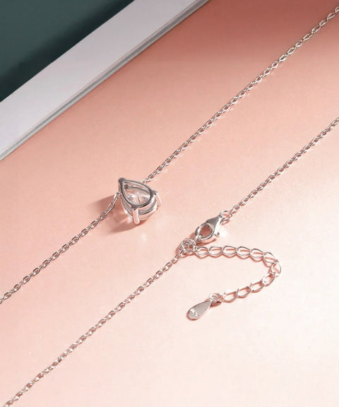 Naszyjnik Moissanit Fiora - Złoto