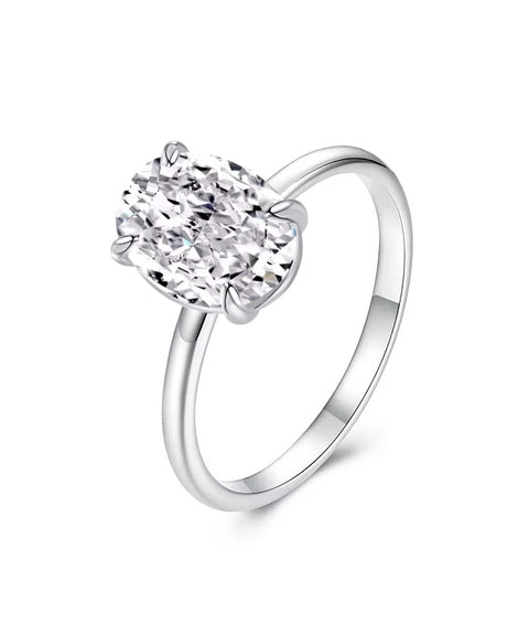 Pierścionek moissanit Aria