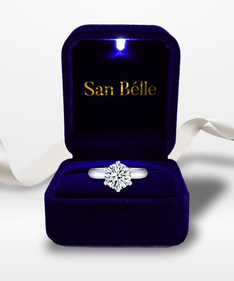 Pierścionek Moissanit San Bélle
