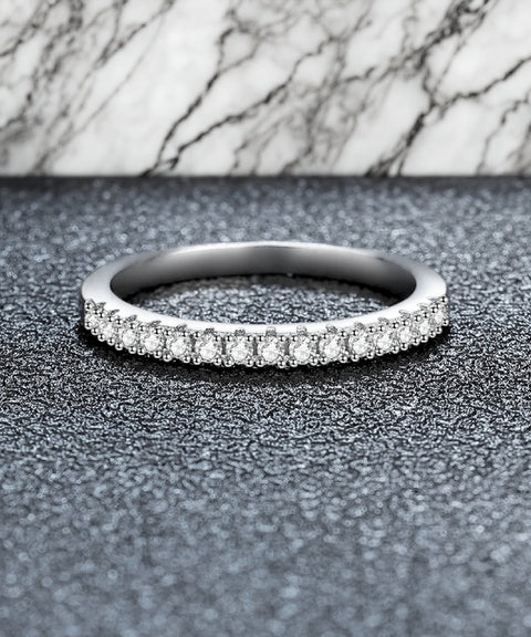 Moissanitowy pierścionek Celeste