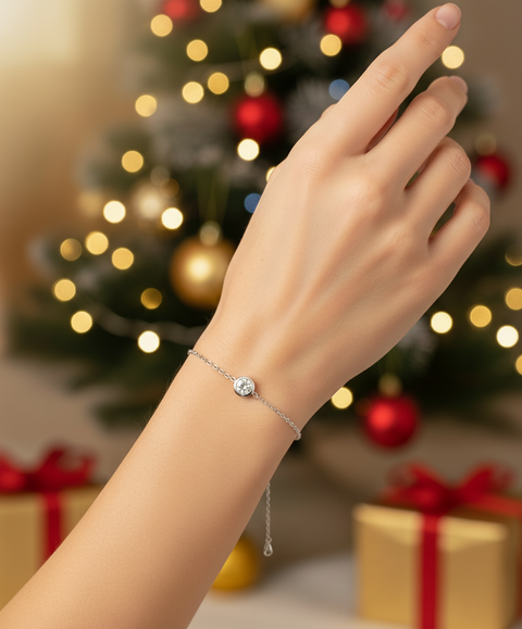 Moissanit Armband Chloé