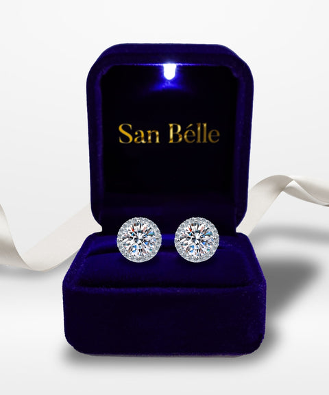 Kolczyki moissanitowe Bliss