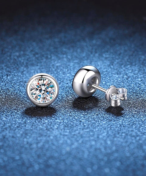 Kolczyki moissanitowe Sparkle