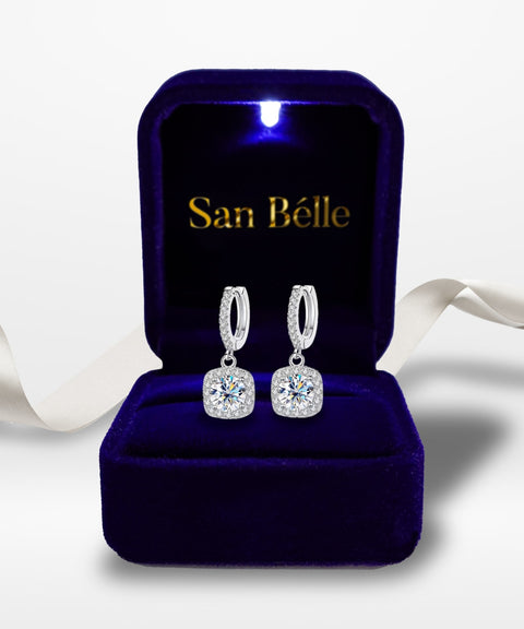 Kolczyki z moissanitem Twilight