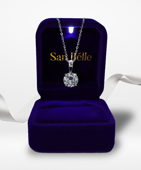 Naszyjnik moissanitowy San Bélle