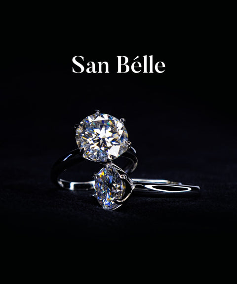 Pierścionek Moissanit San Bélle