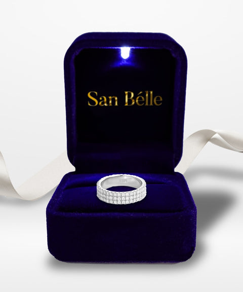 Pierścionek moissanit Cledo