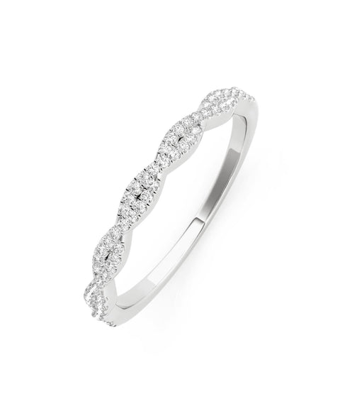 Pierścionek moissanitowy Luce