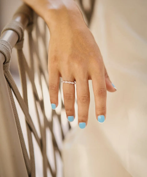 Pierścionek Moissanit Luce - Złoto