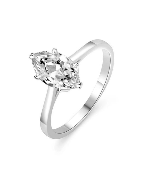 Pierścionek Moissanit Lyon