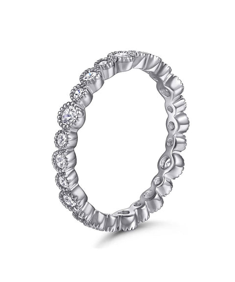 Pierścionek moissanit Emilia