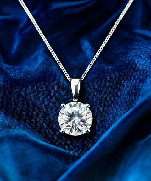 Naszyjnik moissanitowy San Bélle