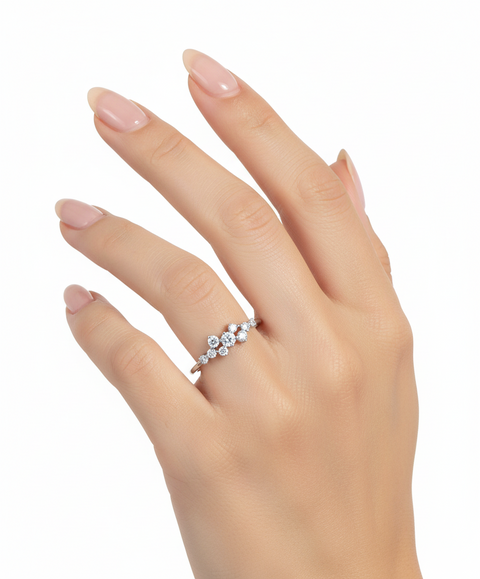 Moissanit-Ring Sienna